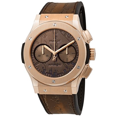 hublot second hand watch brown|preowned hublot.